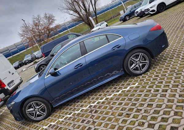 Mercedes-Benz CLA cena 88000 przebieg: 42500, rok produkcji 2021 z Warszawa małe 37